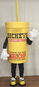 Dickey's BBQ Pit Big Yellow Cup       